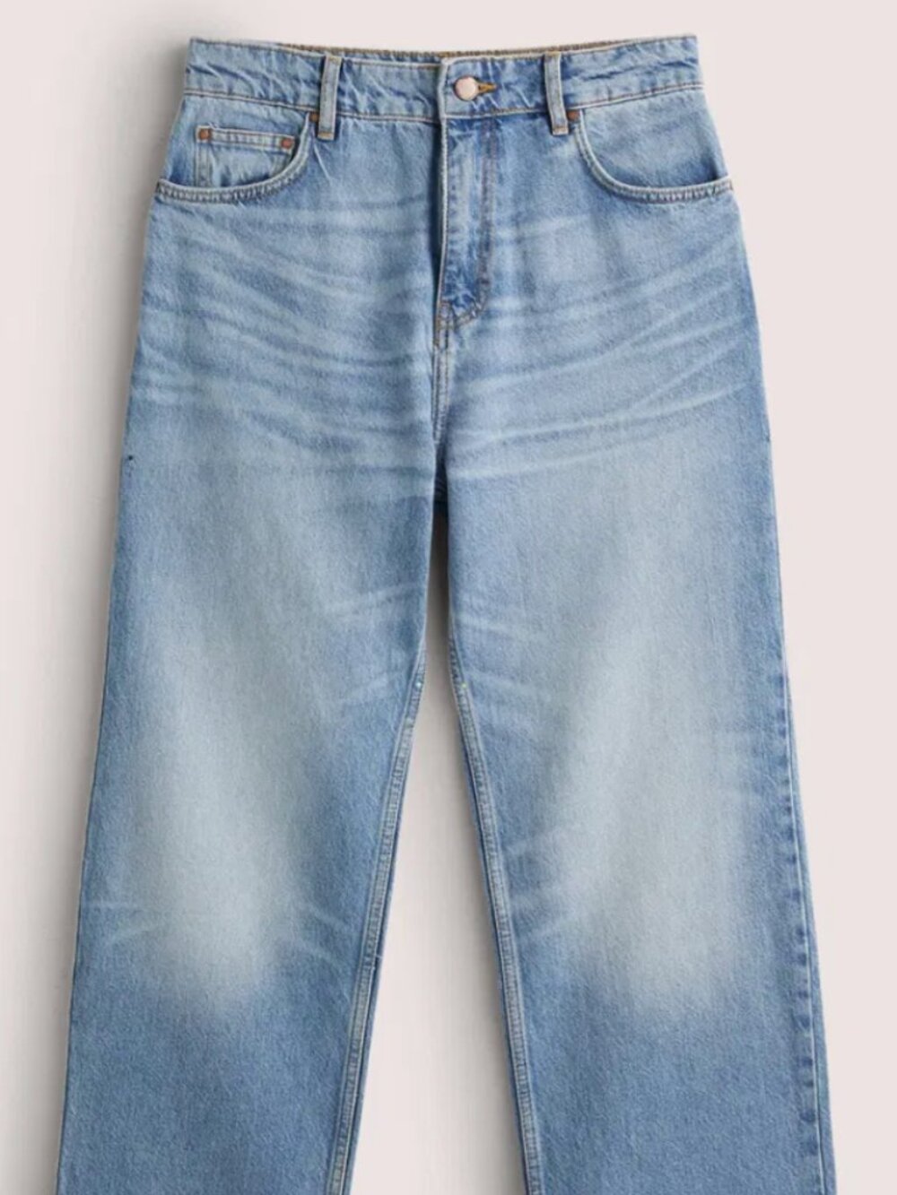 NEVER WORN- Boden Denim Women’s US 4- Blue Relaxed Straight Jeans- Style #R0189 - Picture 2 of 8